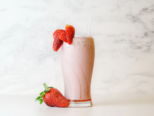 Batido de fresa
